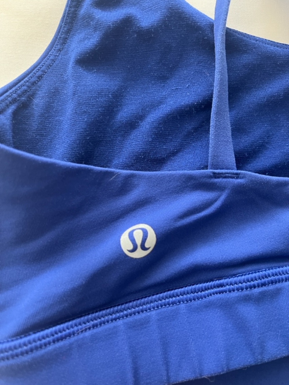 Lululemon Royal Blue Strappy Sports Bra
